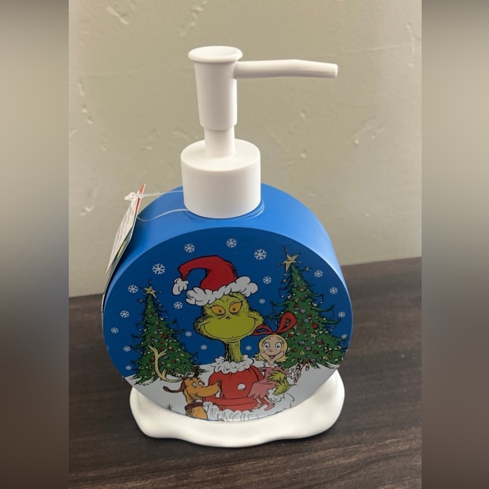 The grinch soap dispenser